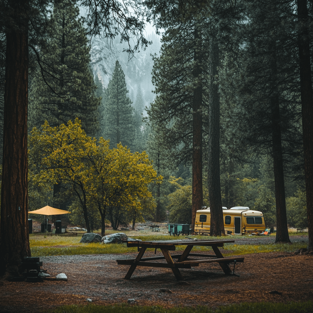 campground in California